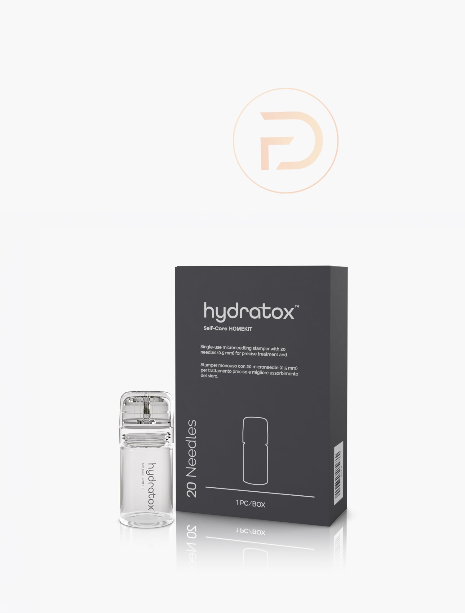 Remed Hydratox-stempel 5 ml (20 nåle, 1 x 0,5 mm)